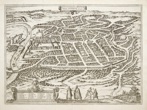Lituania vilnius incisione - lituania,