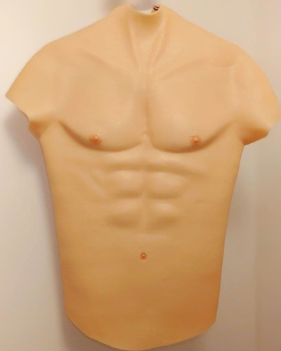 Costume bodybuilder silicone
