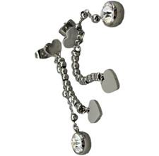 ORECCHINI PENDENTI MULTIFILO