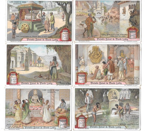 Liebig trade cards hindu - cards,,
