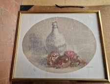 Norma Mascellani (Bologna 1909-2009) "natura morta" litogr. 49/99 cm 46×57 SV3 ^