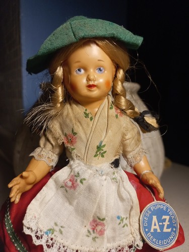 Bambola folkloristica tedesca - bambola,