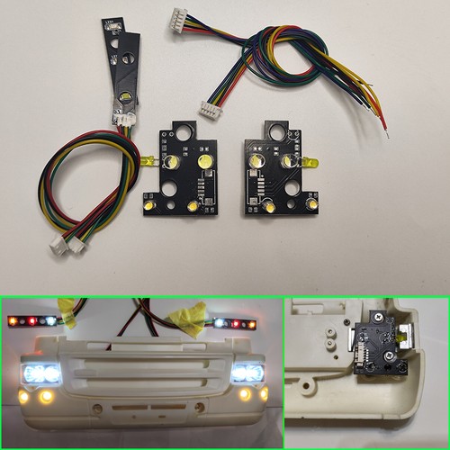 Fanali posteriori pcb - a, led
