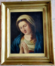 Antico dipinto olio - , tela