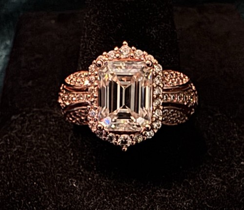 Anello fidanzamento halo - ,