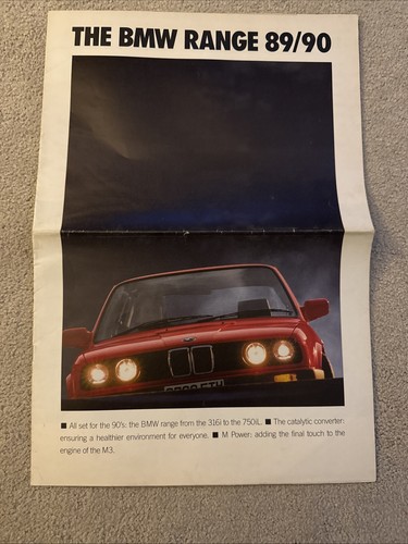 Bmw 1989 1990 - bmw, gamma