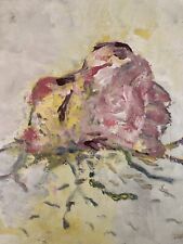 Bellissimo Pittura Olio Legno