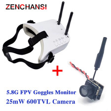 5.8G 48CH Doppia Antenna FPV Occhiali Monitor Video Occhiali Cuffie HD con 5.8G 2