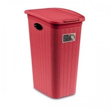 STEFANPLAST CESTA PORTABIANCHERIA ELEGANCE 36LT COLORI ASSORTITI BAGNO ARREDOCAS