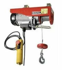 PARANCO ELETTRICO GLOBEX GX-100 TIRATUTTO 100 KG 450 WATT ELETTROCARRUCOLA 12MT