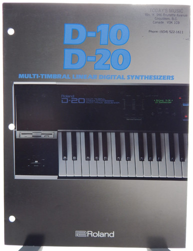 Vtg 1988 roland - 1988, d-10