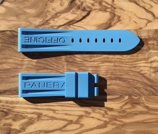 PER PANERAI CINTURINO GOMMA 24