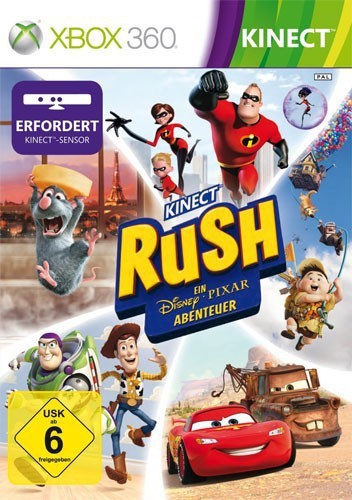 Xbox 360 kinect rush ein - kinect,