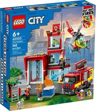 LEGO 60320 City Fire Caserma dei Pompieri MISB OVP NUOVO NEW firefighters città