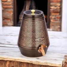 Dispenser in rame puro 5 litri Paradise SERBATOIO ACQUA RAME, ACQUA MATKA...