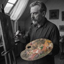 Antica Grande Tavolozza Da