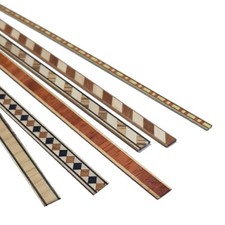 Intarsi in Legno Pregiato Disponibili In Varie Dimensioni e Fantasie