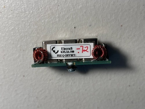 Filtro elecraft k3s 500hz - k3, e