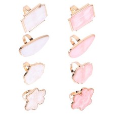 8 Pcs Nail Art Palette Espositore Unghie Tavolozza Per Mescolare