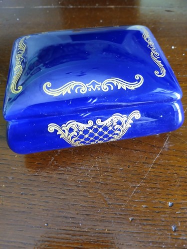 Scatola limonges blu - scatola,
