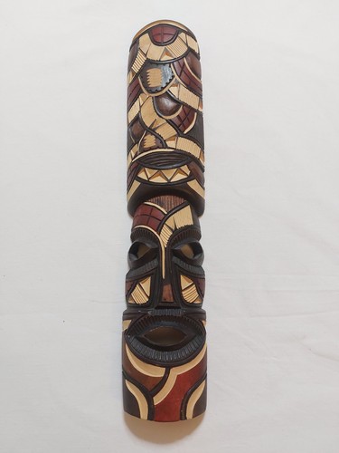Totem maschera legno - totem, in
