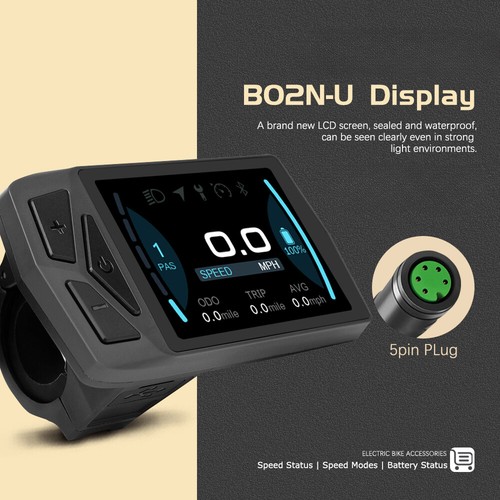 Ebike display lcd con - ebike,