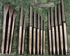 SET 16pz PUNZONI E SCALPELLI