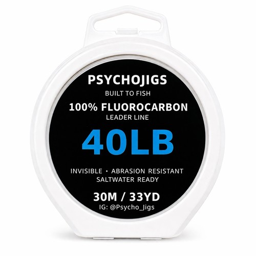 40lb flurocarbon leader line - 40lb,