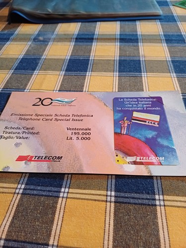 Folder con scheda telefonica - con,