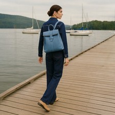 zaino morbido donna in vera