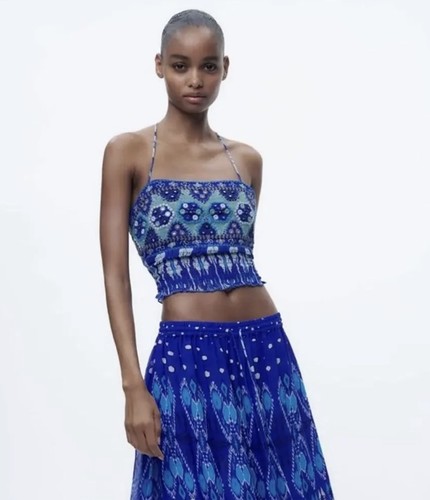 Blusa top zara - top,