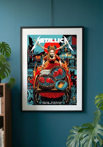 Poster metallica live in - live,