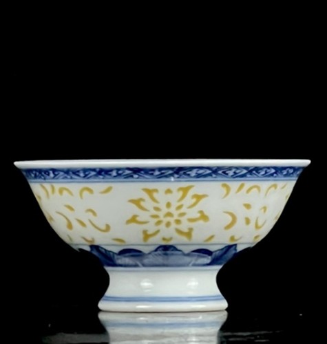 Tazze cinesi porcellana blu - cinesi, in