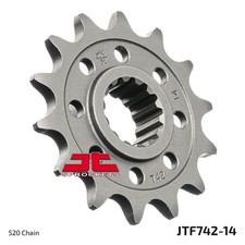 Pignone 14 denti 520 per