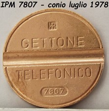 1978 GETTONE TELEFONICO IPM