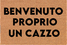 Zerbino BENVENUTO UN idea asociale personalizzabile frase e font idea regalo