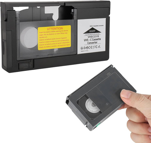 Adattatore per cassette vhs - vhs, c