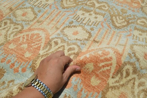 Splendido tappeto turco ikat - tappeto,
