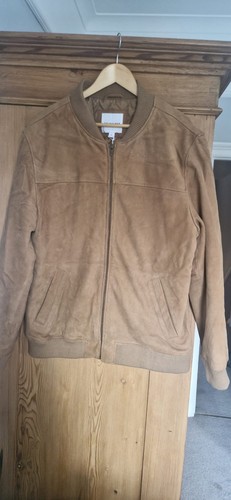Giubbotto bomber scamosciato