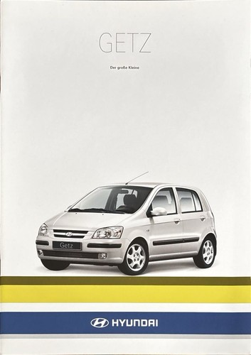 Hyundai getz depliant - depliant,
