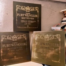 vinili musica classica, 3 cofanetti per 20 vinili, Furtwangler conduce Beethoven