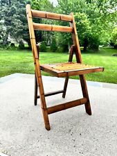 Sedia pieghevole vintage metà