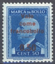 Italia / Marca da Bollo 0,50 l