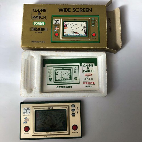 Nintendo game watch - watch, wide