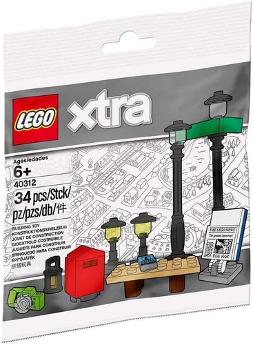 Lego xtra lampioni - lampioni, (40312)