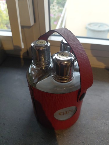 Fiaschette vetro porta liquori - fiaschette,