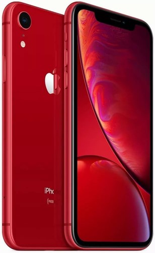 Apple iphone 64gb red - xr,