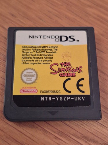 Gioco dei simpson ds - dei,