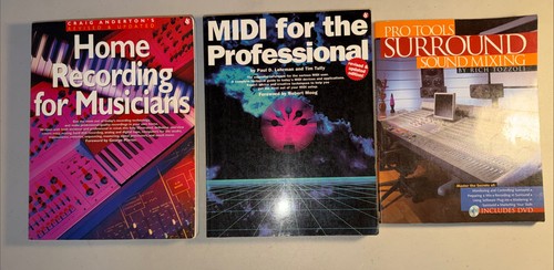 Lot home recording - 3, books