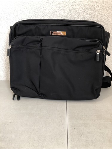 Trussardi italy black nylon - italy,